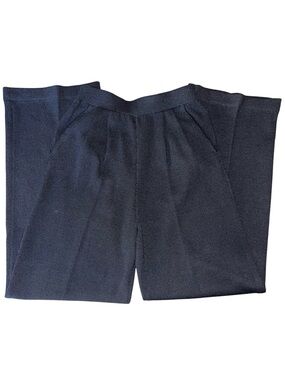 St. John Basics Women's Black Knit Pants